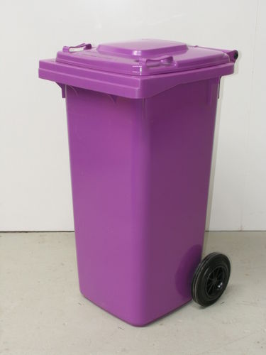 120 Litre Purple Wheelie Bin