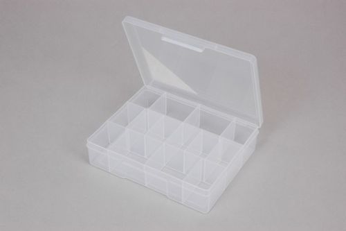14 Compartment Medium Plastic Storage Box 512 334