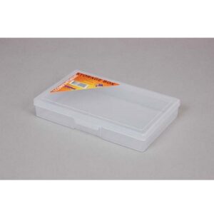 1 compartment storage box small clear