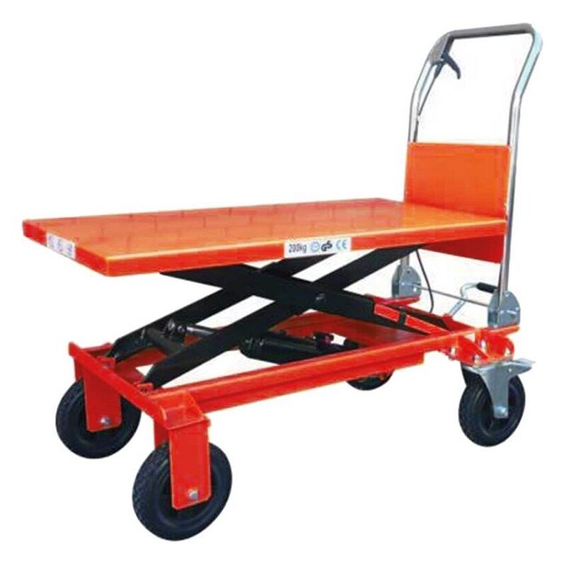 200kg Big Wheel Scissor Lift Table