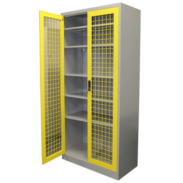 2 Mesh Door Cabinet Flatpack - Image 2