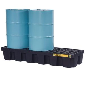 3 drum bund spill containment pallet 28627