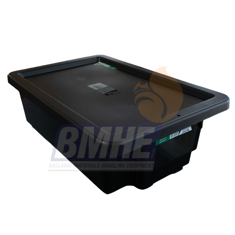 32 Litre Stack and Nest Crate Black - Image 4