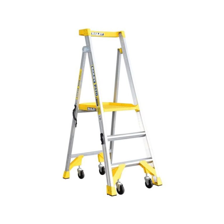 3 Step Bailey Platform Step Ladder » BMHE
