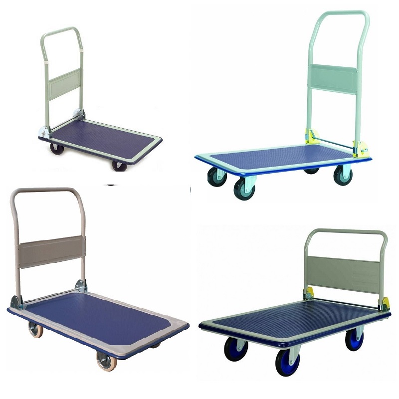 Folding Handle 1 Platform Trolley BMHE