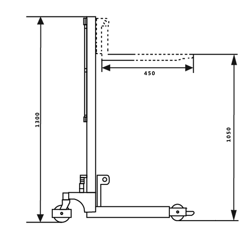 ML2 Material Lifter 125kg - Image 2