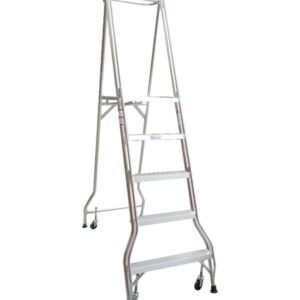 5 Step Folding Platform Ladder