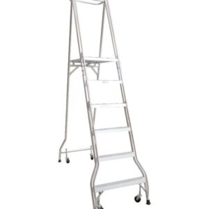 6 step folding platform ladder