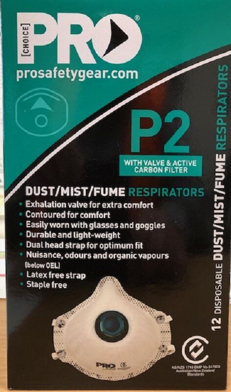 PC531 Dust Mask P2 with Carbon Filter