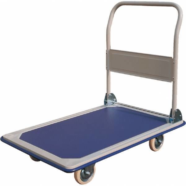 Large 890 x 600 Platform Trolley Folding Handle