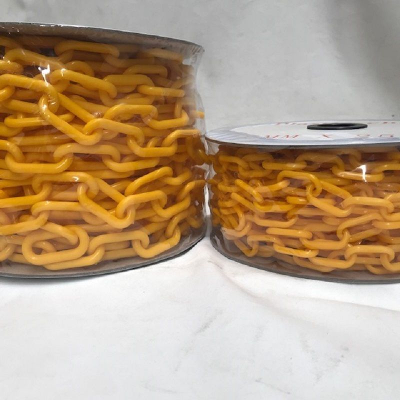6mm Yellow Plastic Safety Chain – BMHE