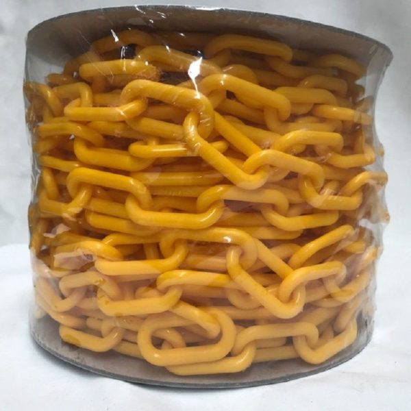 8mm Yellow Safety Chain 25m Roll 1044 547 1