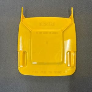 120 Litre Wheelie Bin Lid in Yellow