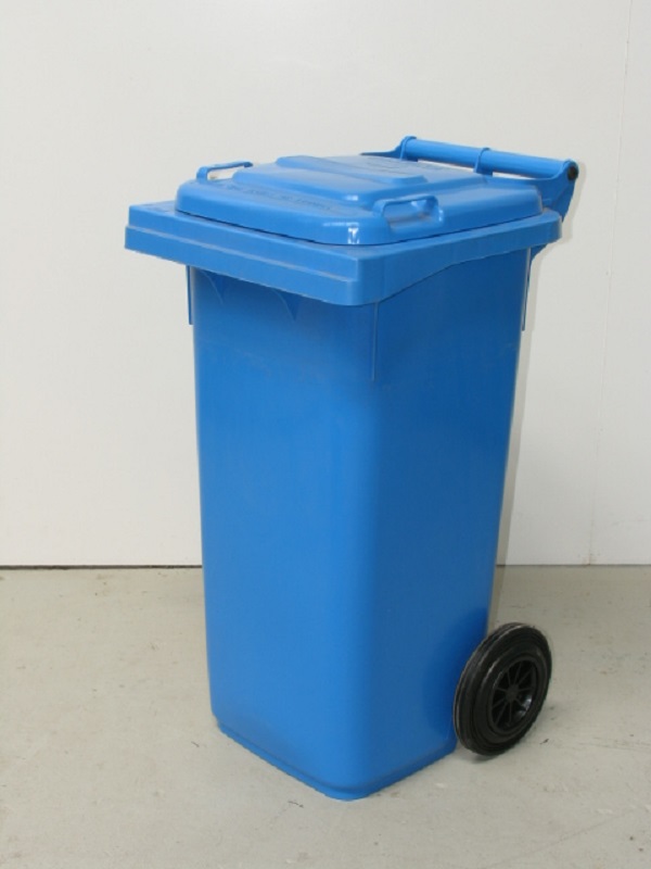 80 Litre Blue Wheelie Bin