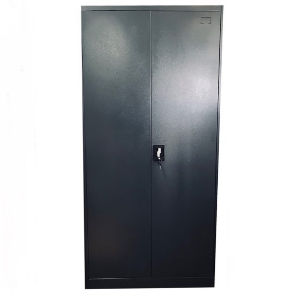 Graphite 2 door workshop cabinet doors closed