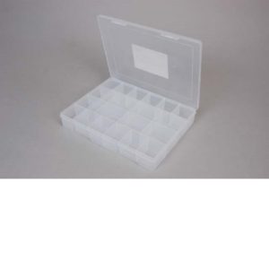 Clear Compartment Storage Box