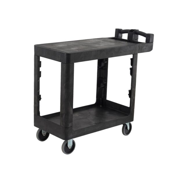 2 Flat Shelf Utility Cart » BMHE
