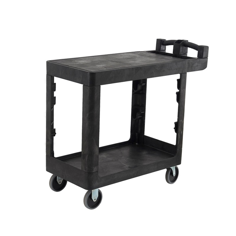 2 Flat Shelf Utility Cart