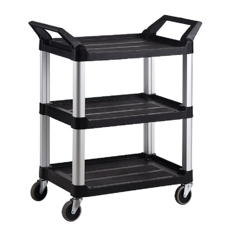 130kg Small 3 Shelf Trolley