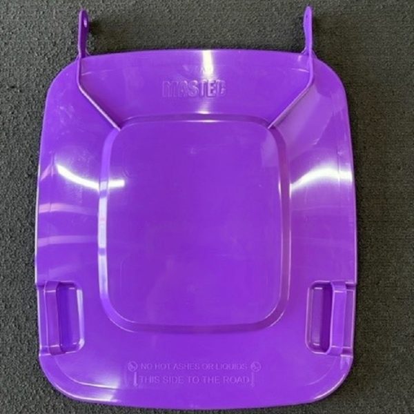 240 Litre Wheelie Bin Lid Purple