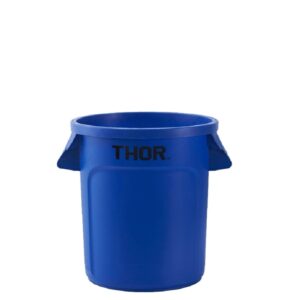 38 Litre Round Bin Blue