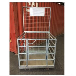 Forklift Safety Cage Bolted