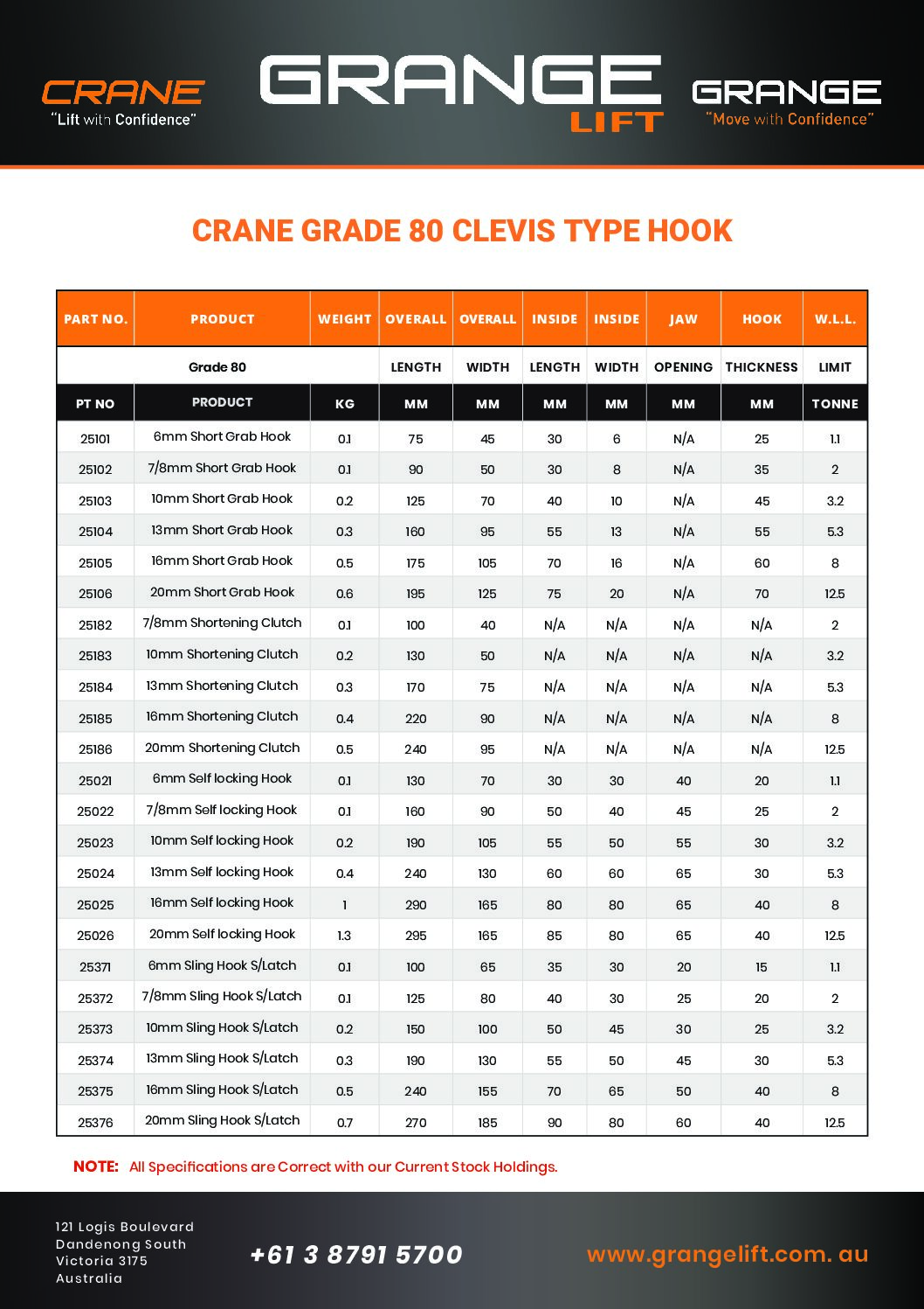 CLEVIS HOOK SELF LOCKING - Image 2