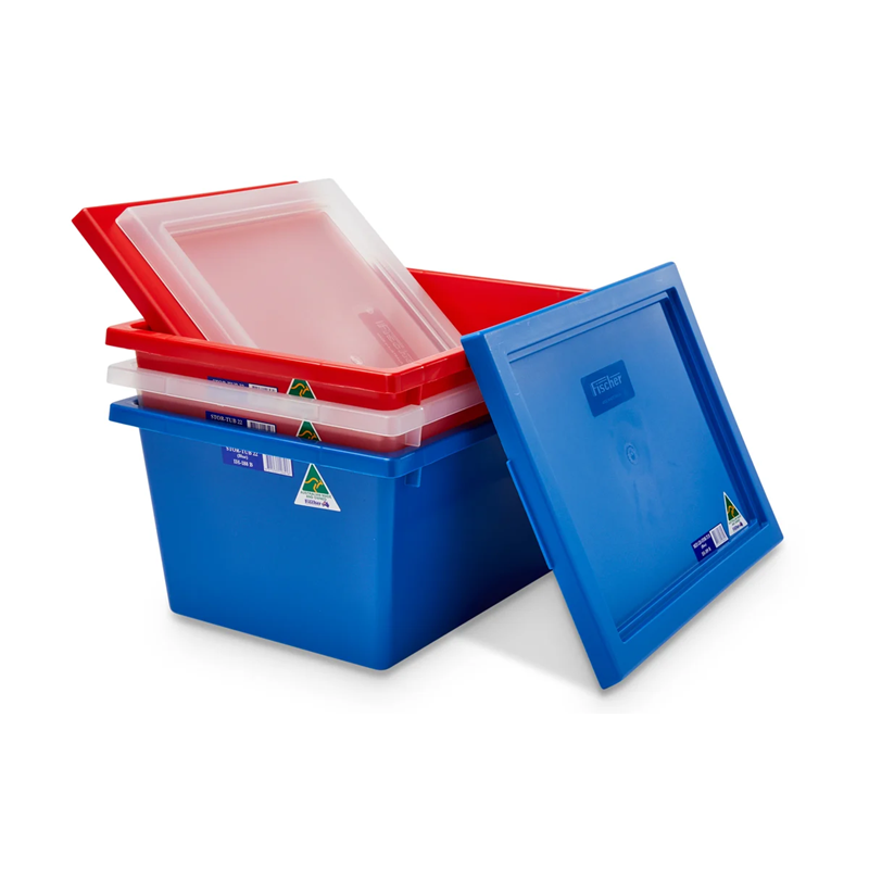 Stor Tub 22 Litre nested a stack of plastic containers