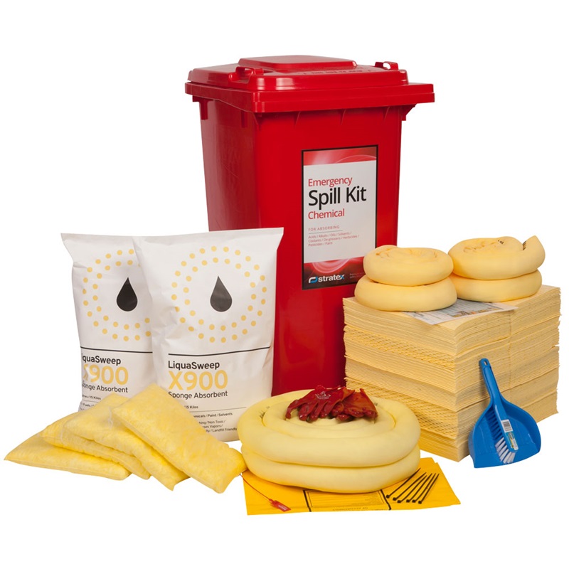 240 Litre Chemical Spill Kit Bin