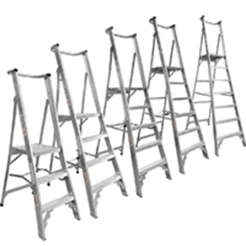 Monstar Pro Aluminium Platform Ladders Group Photo